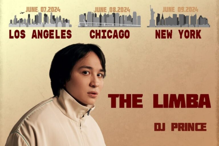 Афиша концерта The Limba в Нью-Йорке в 2024 году