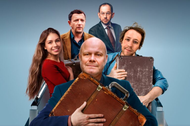 Афиша концерта Спектакль «Чемодан» в Цюрихе: Алексей Кортнев, Сэм Трескунов, Алексей Агранович и др. в 2025 году