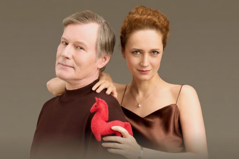 Спектакль «Повод остаться» в Лос-Анджелесе (Виктория Исакова и Игорь Гордин)