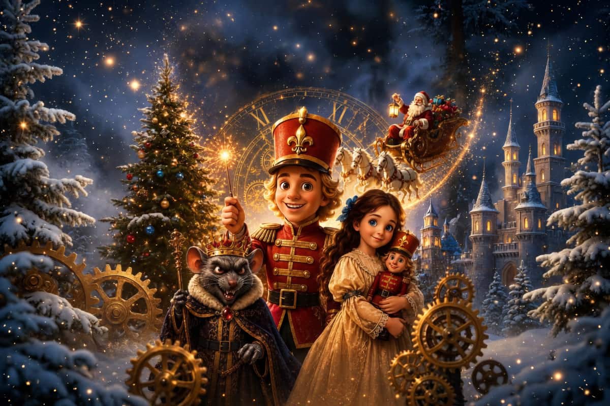 Kindliche Neujahrs-Weihnachtsfeier "Der Nussknacker - Zeit der Magie!" in Leipzig — Haus Leipzig, Leipzig